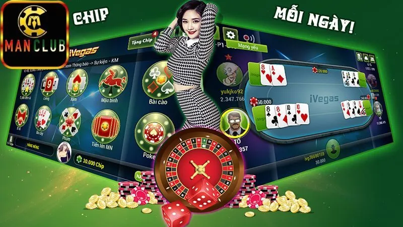Các loại trò chơi hấp dẫn tại ManClub